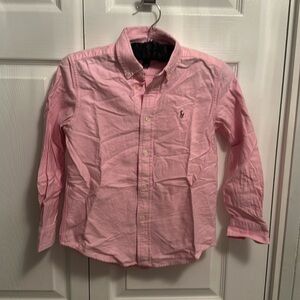 Polo Ralph Lauren, pink color, button-down shirt, size 7